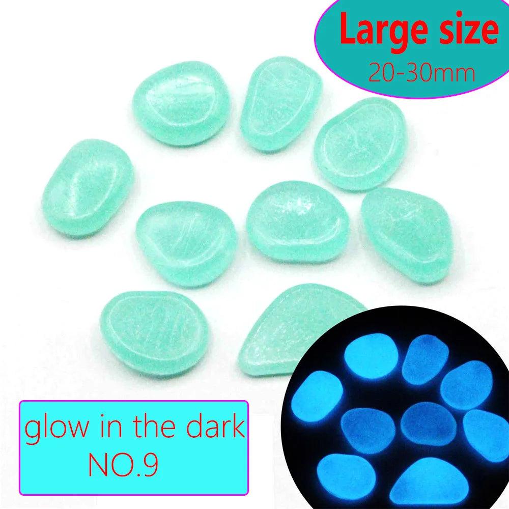 Luminous Glowing Aquarium Pebbles