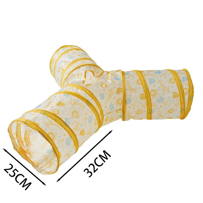 Crinkle Cat Tunnel Toy