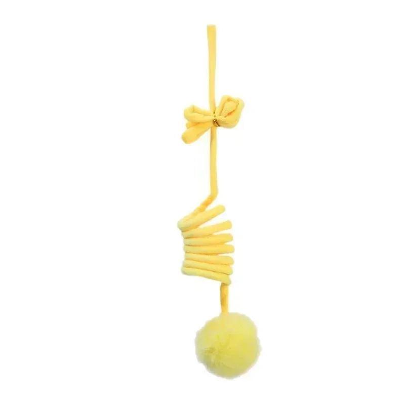 Interactive Cat Spring Rope Toy