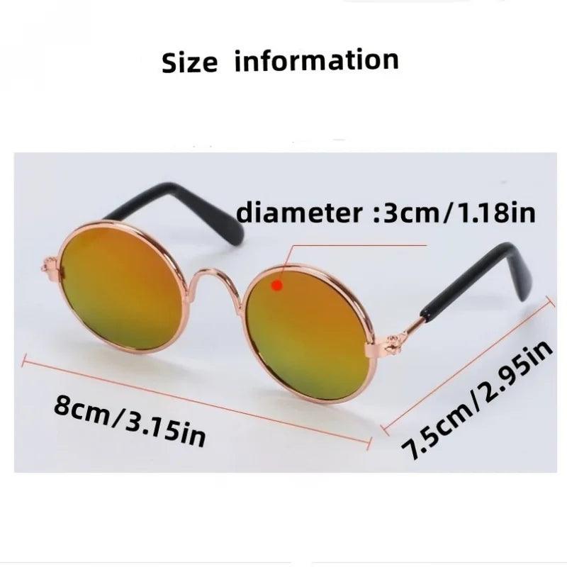 Retro Pet Sunglasses for Style