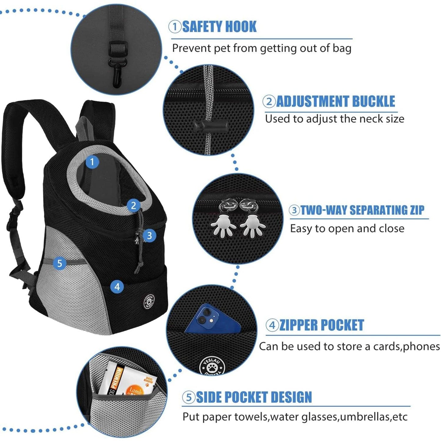 Adventure Pet Carrier Backpack