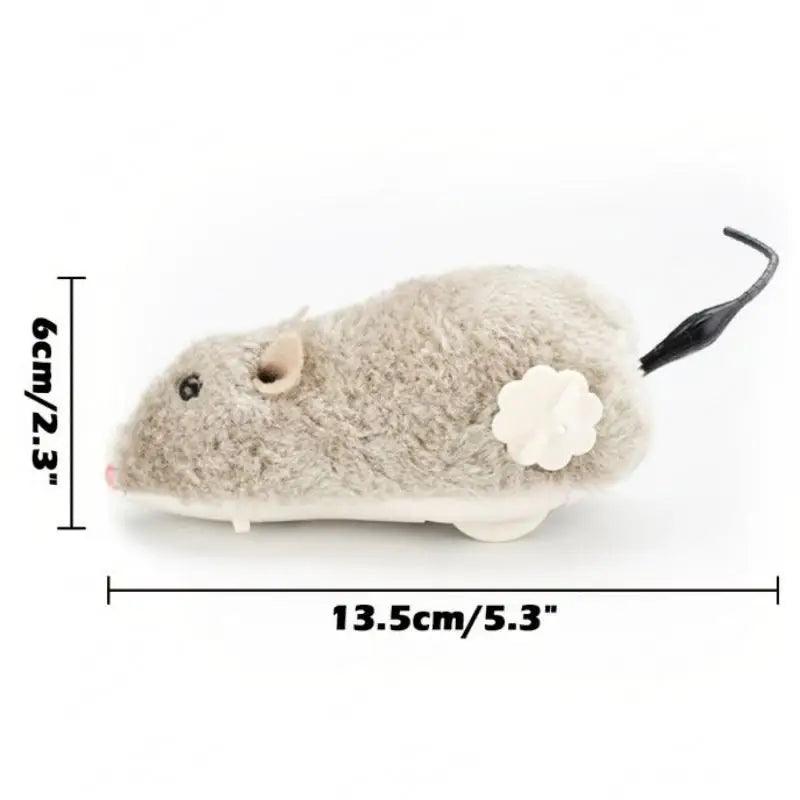 Lifelike Plush Mouse Toy