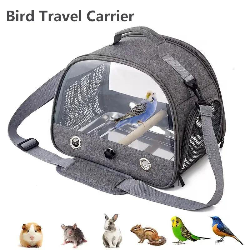 Portable Bird Travel Carrier