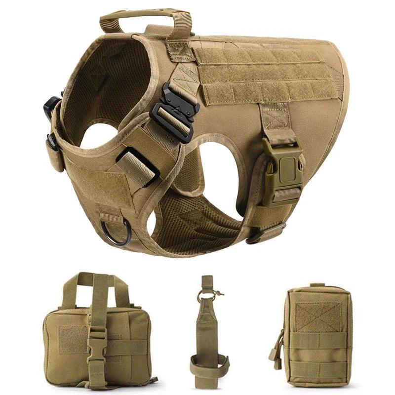 Tactical Dog Harness & Leash