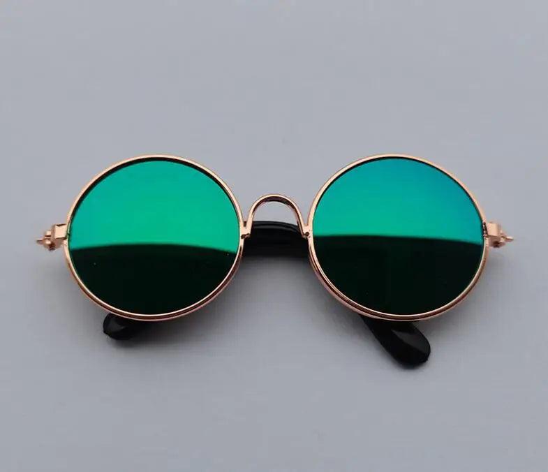 Vintage Round Pet Sunglasses