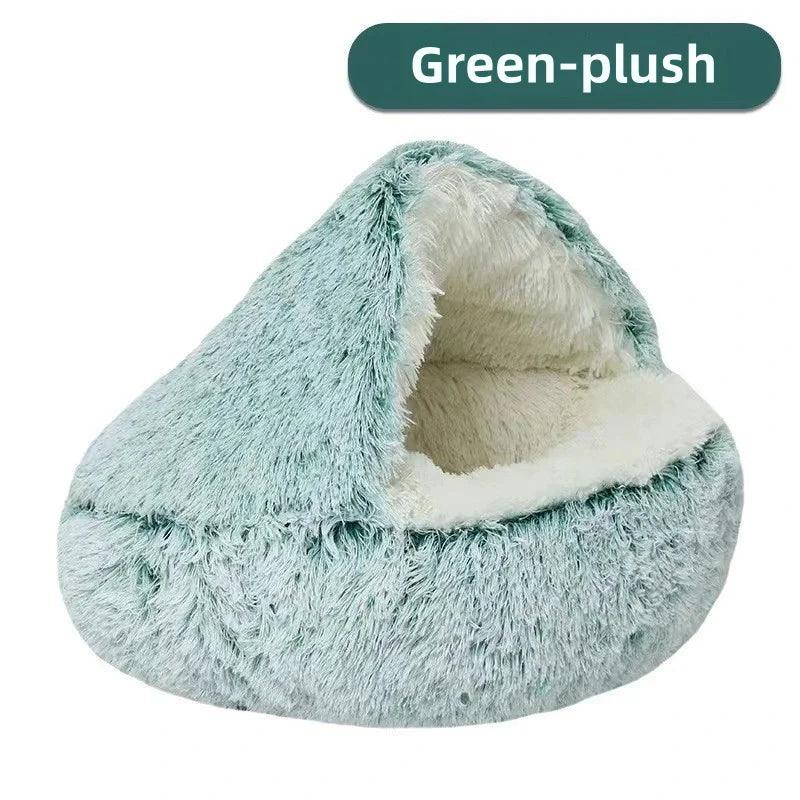 Cozy Plush Cat Nest