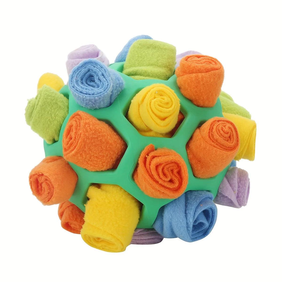 Interactive Sniffing Puzzle Ball