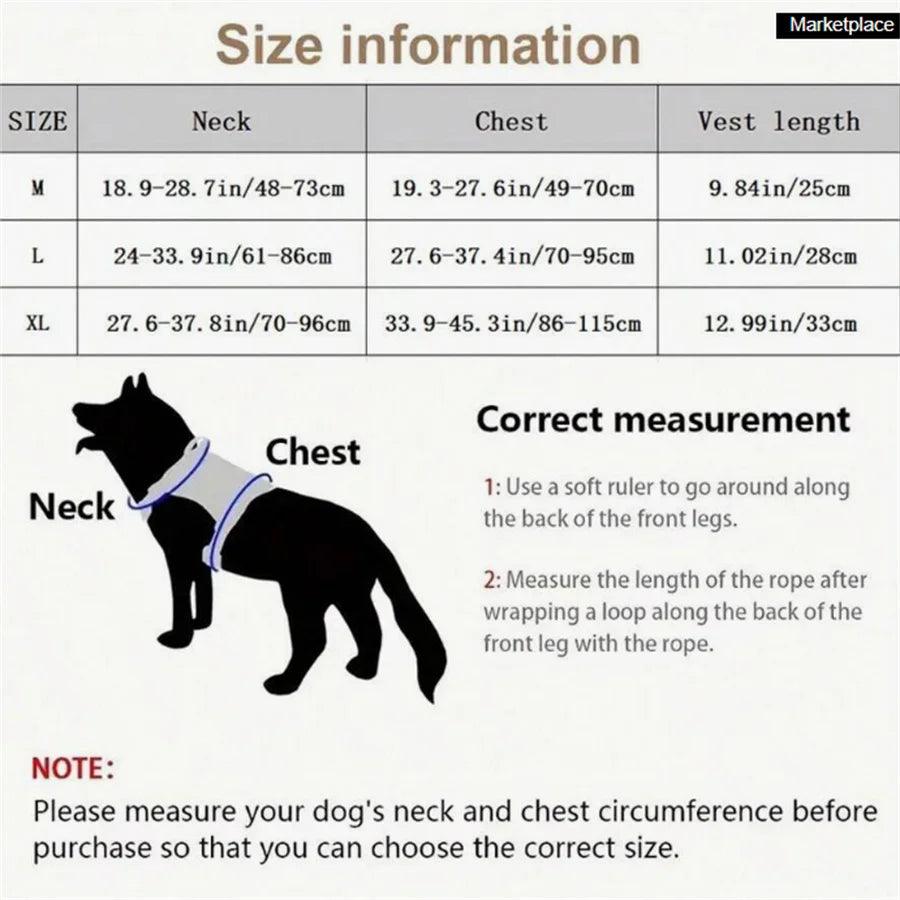 Military-Grade Tactical Dog Harness