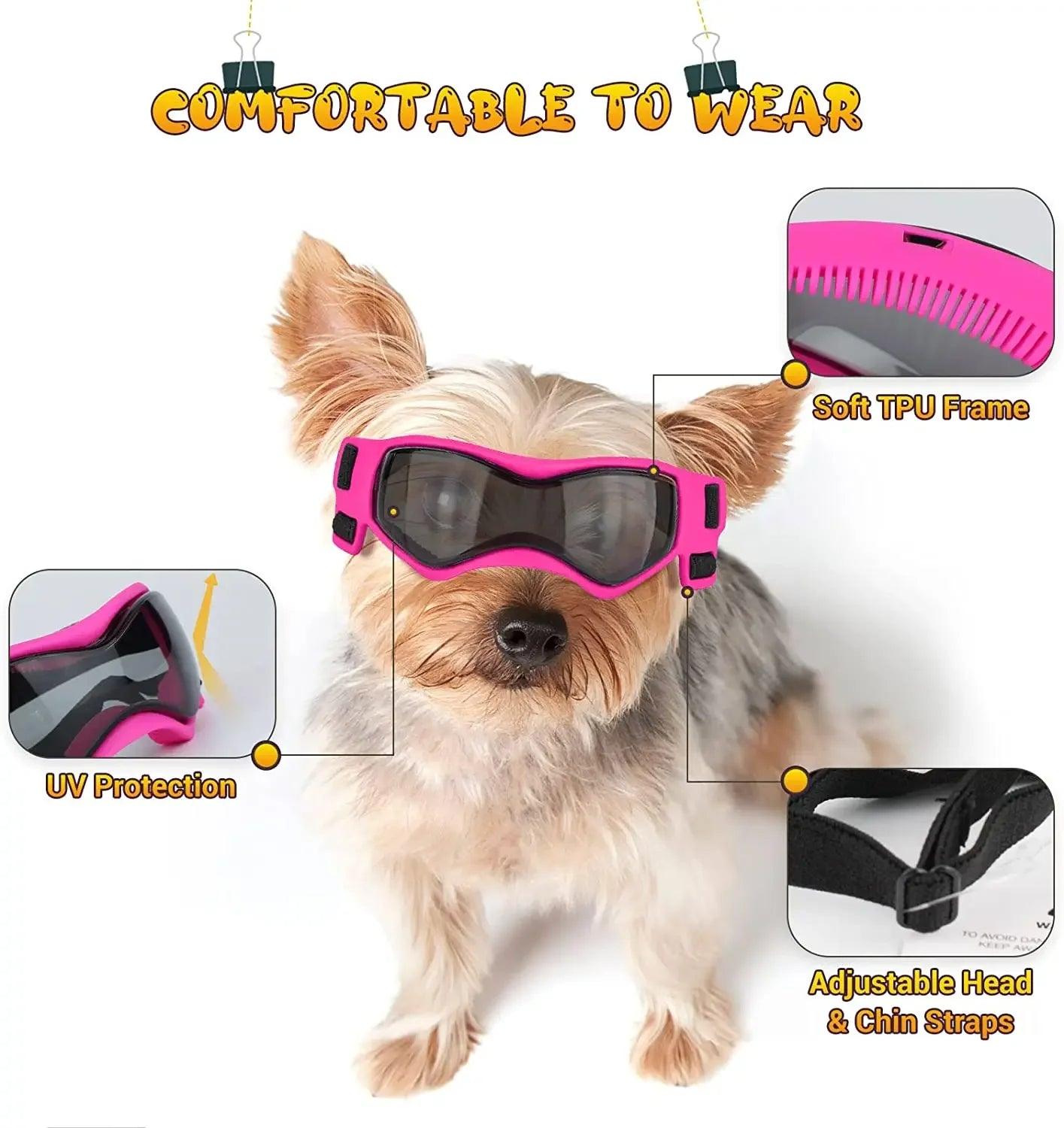 UV Dog Sunglasses for Small Breeds