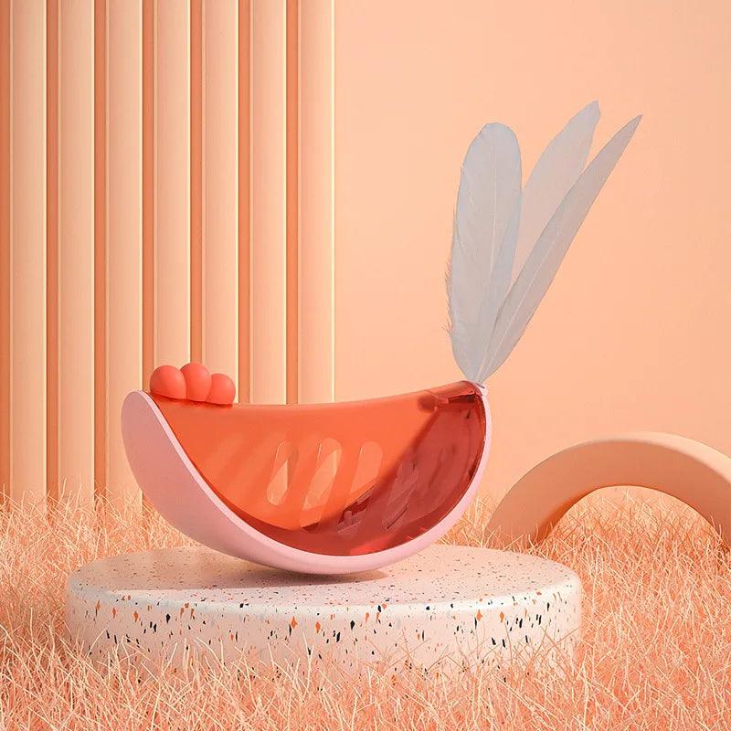 Interactive Feather Cat Toy