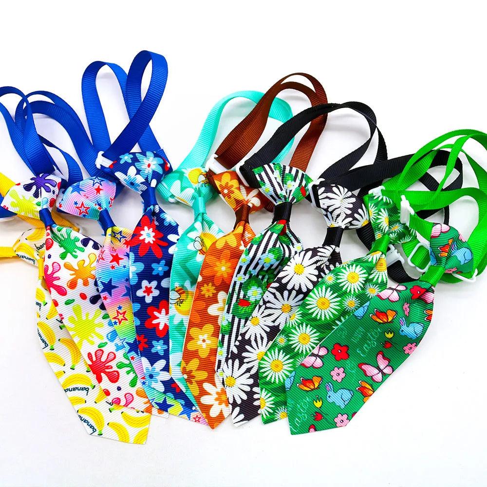 50pcs Stylish Pet Bowties