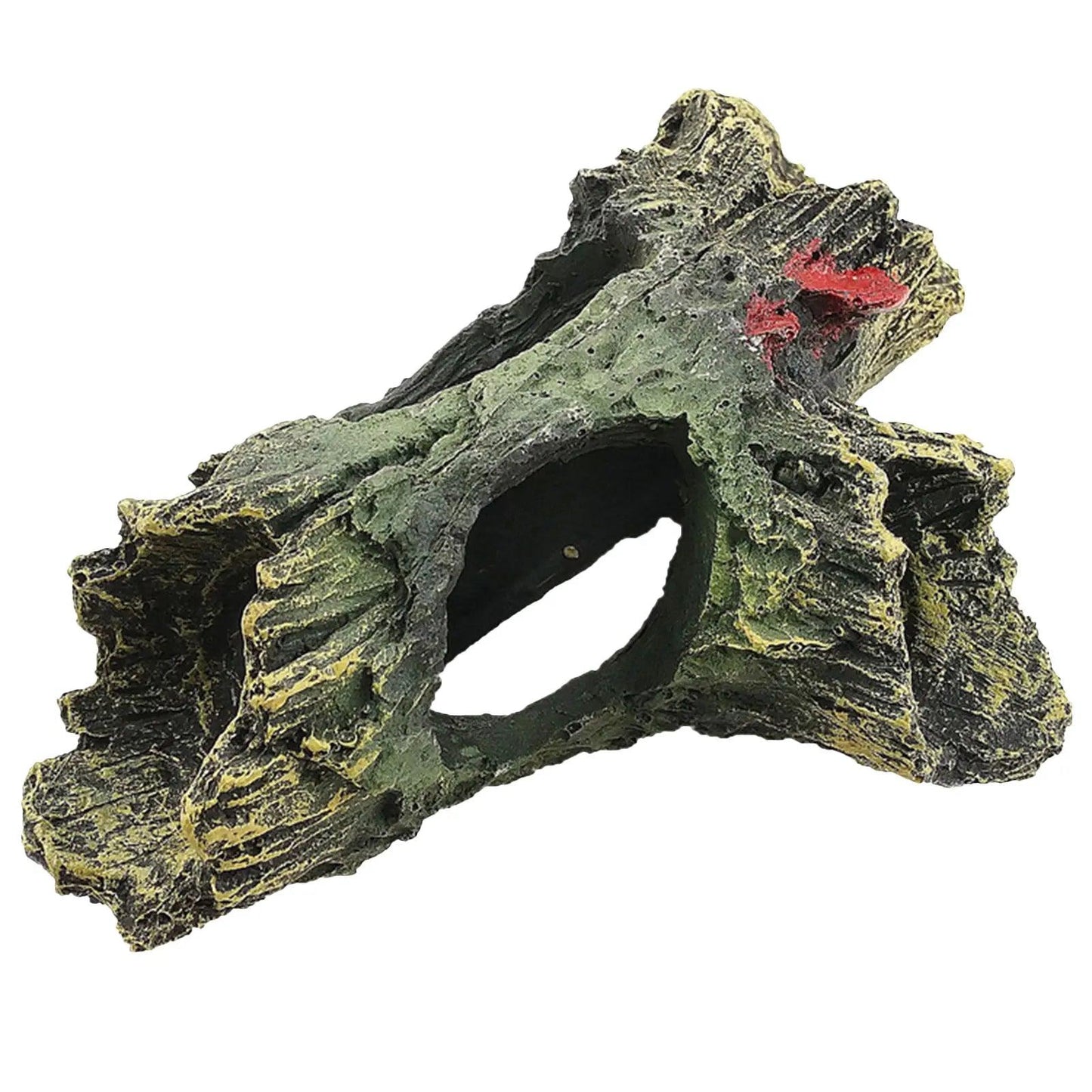 Hollow Log Fish Tank Décor