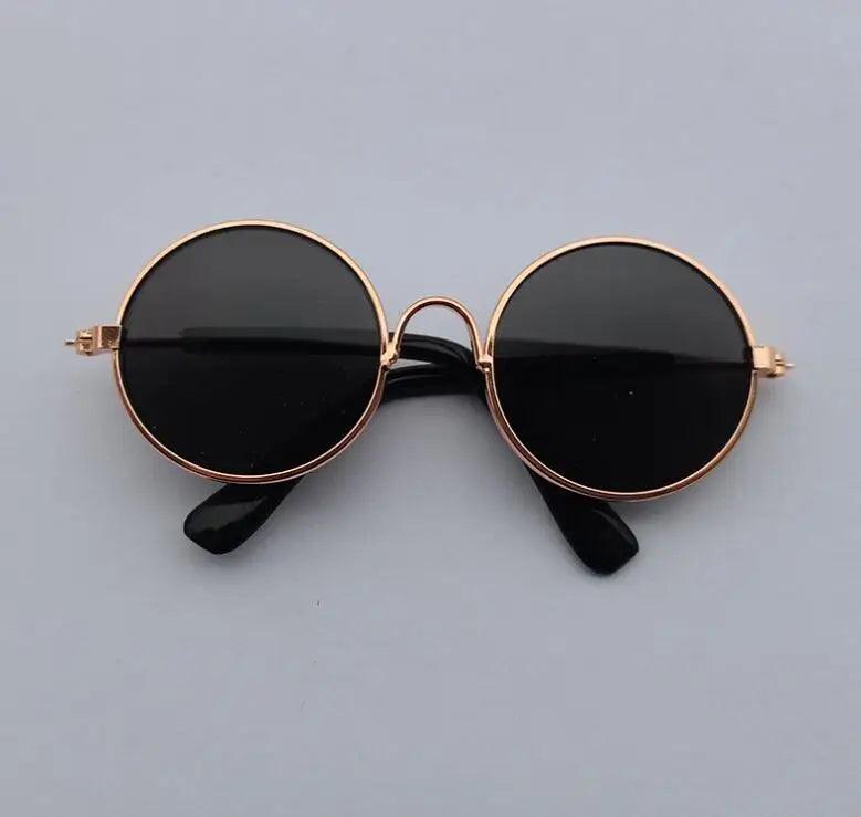 Vintage Round Pet Sunglasses
