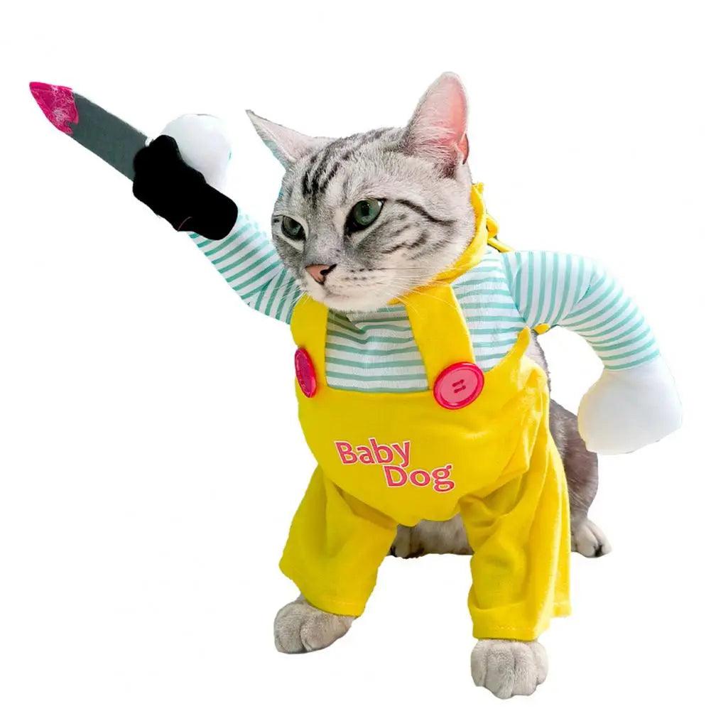 Funny 3D Pet Halloween Costume