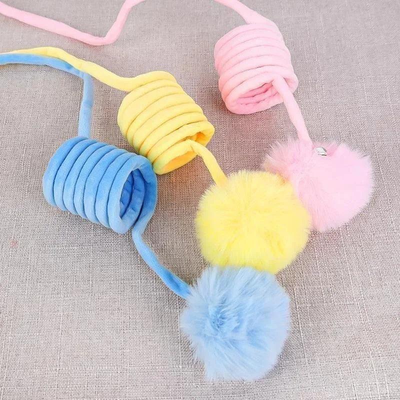 Interactive Cat Spring Rope Toy