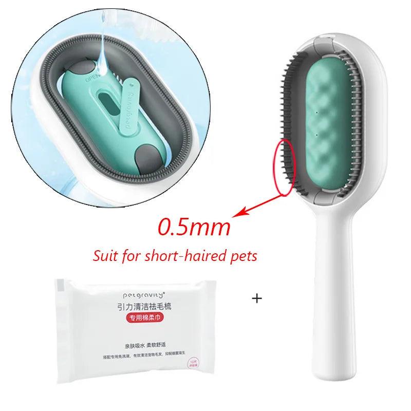 Double-Sided Pet Grooming Brush