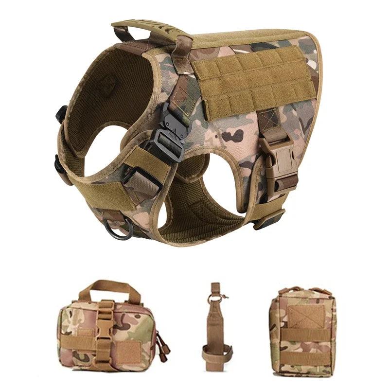 Tactical Dog Harness & Leash