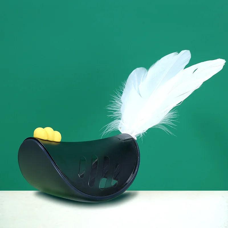 Interactive Feather Cat Toy