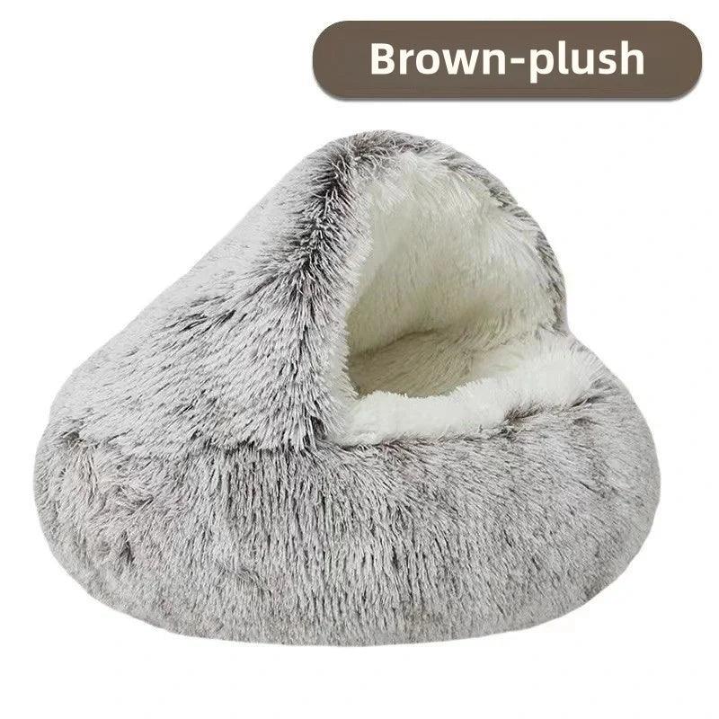 Cozy Plush Cat Nest