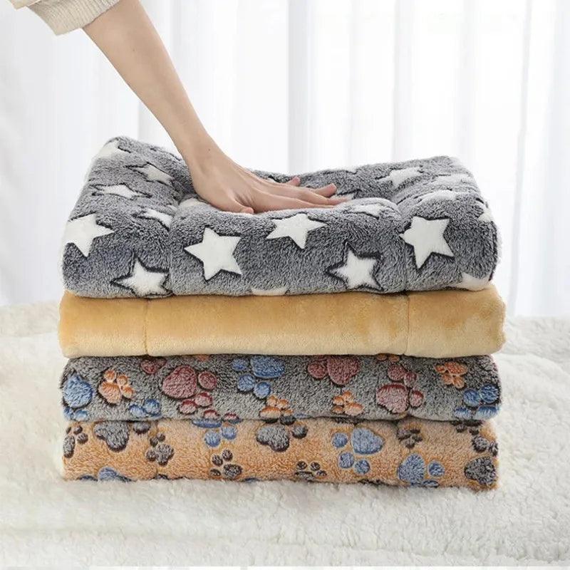 Cozy Flannel Pet Bed