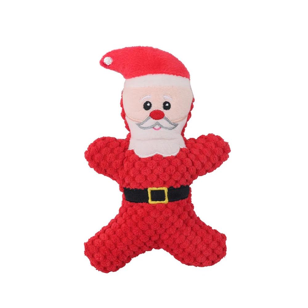 Festive Squeaky Dog Toy