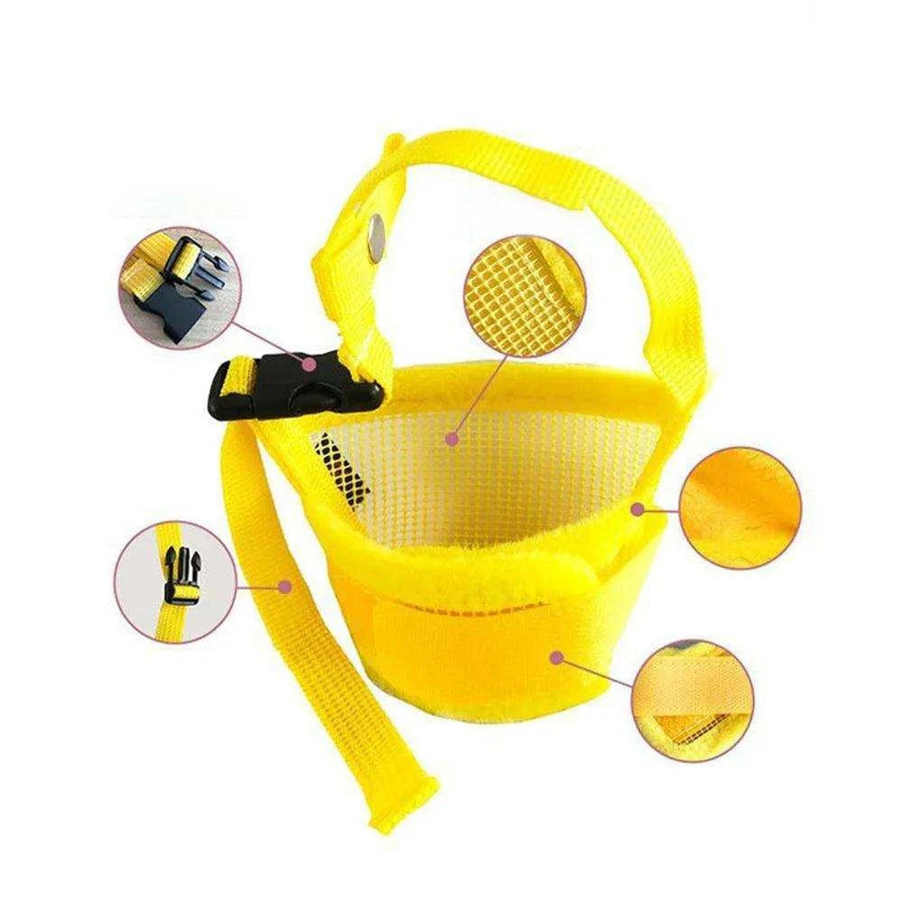 Adjustable Anti-Bark Dog MuzzleDescription:
Ensure peaceful moments with our dog! This adjustable, breathable muzzle controls barking and prevents biting, offering comfort and safety for small toRegal Pet PalaceRegal Pet PalaceAdjustable Anti-Bark