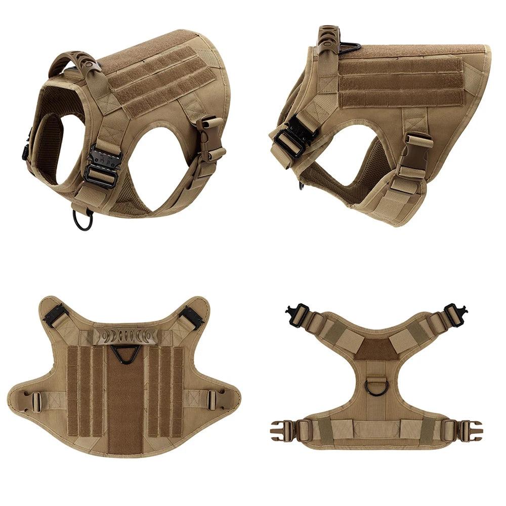 Tactical Dog Harness Set