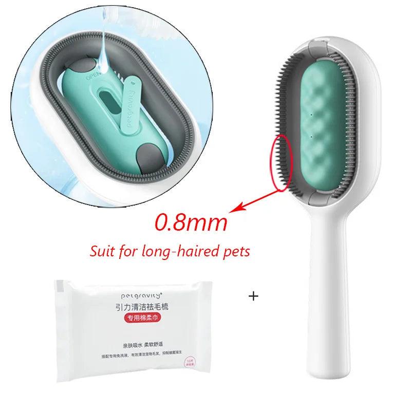 Double-Sided Pet Grooming Brush