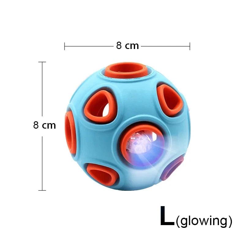 Interactive Food-Dispensing Dog Ball