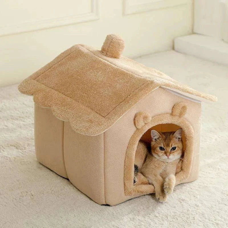 Foldable Pet House SofaDescription:
Give your pet a cozy home with this foldable, washable pet house. Ideal for small dogs and cats, it offers comfort, warmth, and style in one portable dRegal Pet PalaceRegal Pet PalaceFoldable Pet House