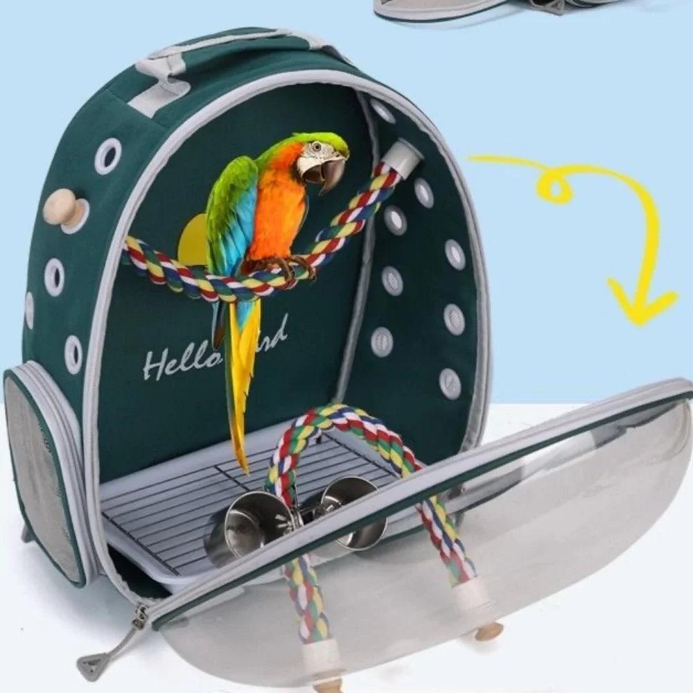 Clear View Bird Travel Bag