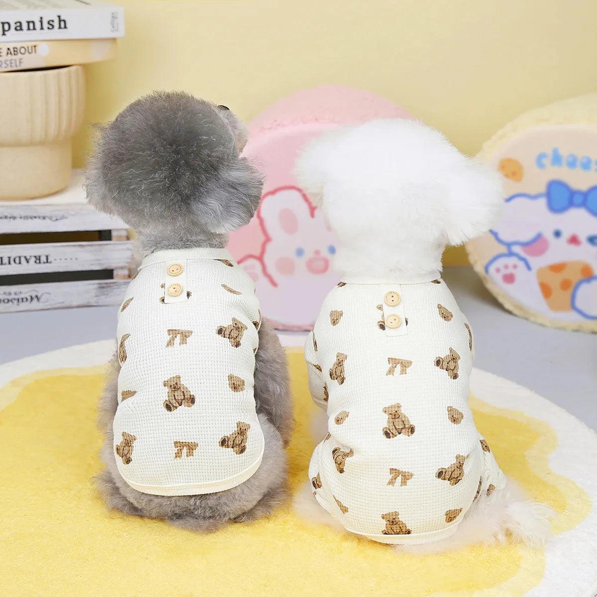 Cute Bear Dog Jumpsuit