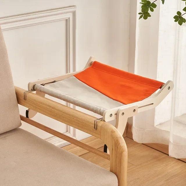 Sturdy Wooden Cat Hammock