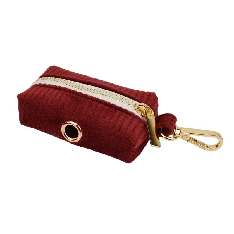 Wine Red Corduroy Dog Set