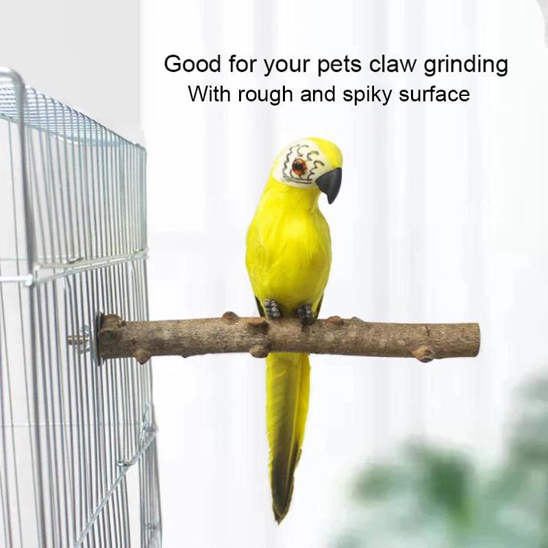 Natural Spiky Wood Perch
