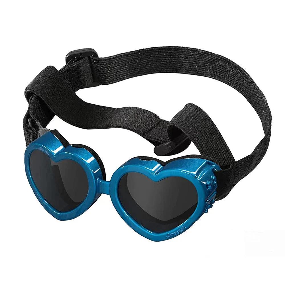 Stylish Heart-Shaped Dog Sunglasses