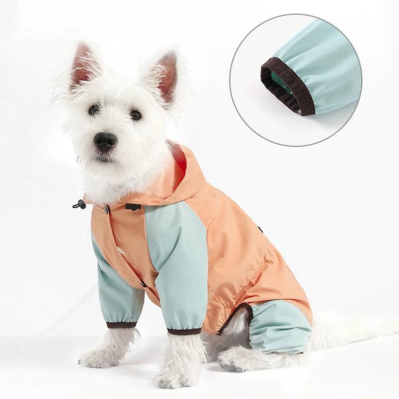 Waterproof Puppy Raincoat Jumpsuit