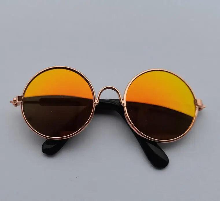 Vintage Round Pet Sunglasses