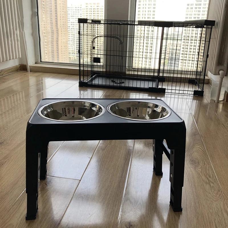 Adjustable Elevated Dog Feeder