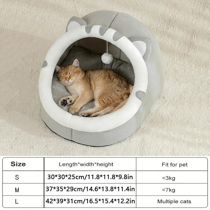 Cozy Cave Cat Bed