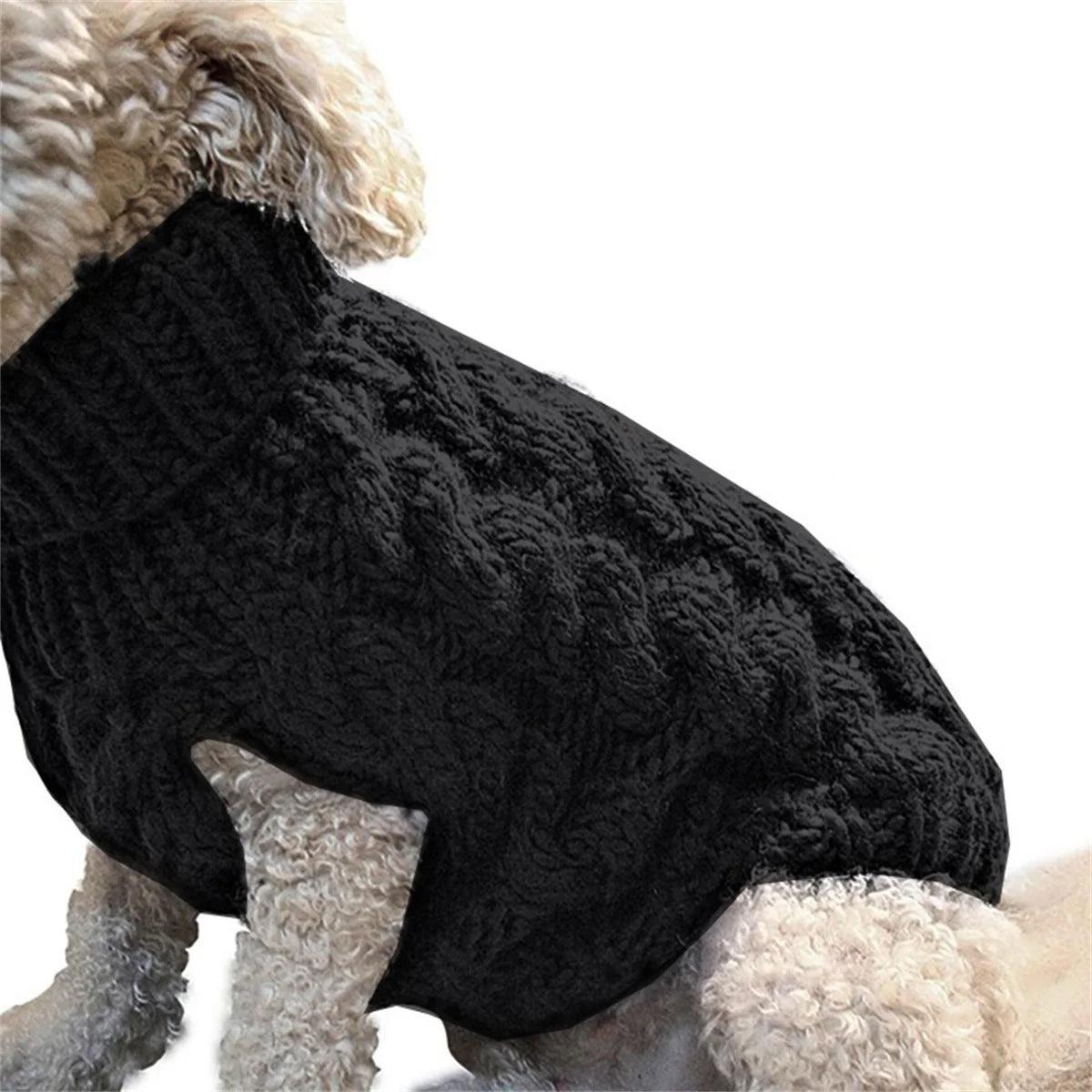 Warm Knitted Sweater for Dogs