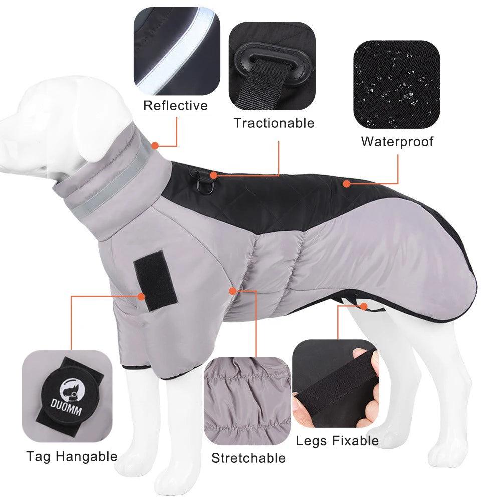 Large Dog Winter Jacket Coat