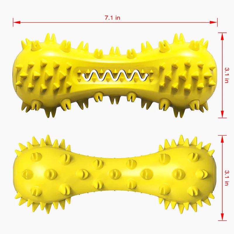 Indestructible Dumbbell Chew Toy