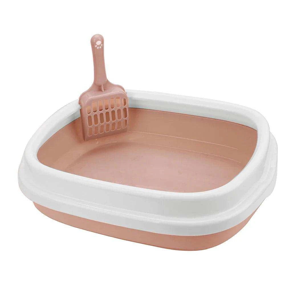Pet Litter Tray with ScoopDescription:
Make potty time stress-free! This durable litter tray with a scoop provides a clean, mess-free solution for your cat or small dog, ensuring hygiene andRegal Pet PalaceRegal Pet PalacePet Litter Tray