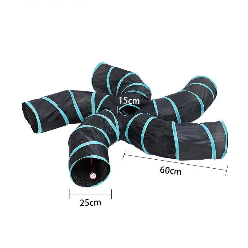 Crinkle Cat Tunnel Toy
