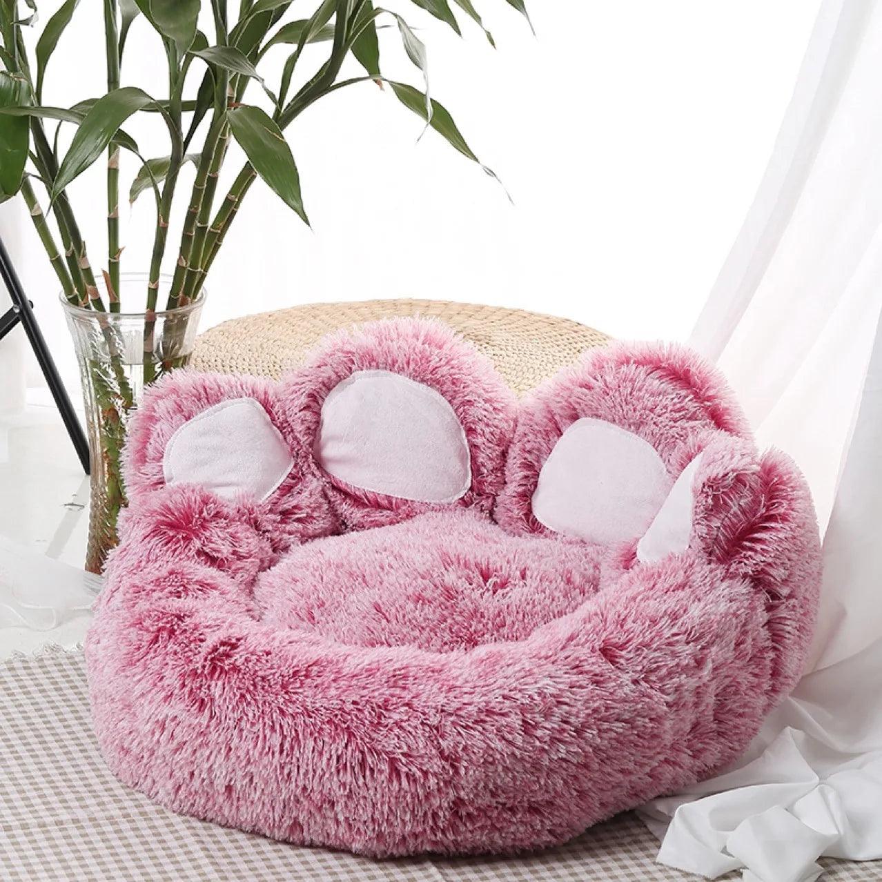 Ultra-Cozy Plush Dog Bed