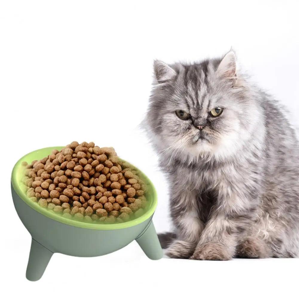 Tilted Cat Food Bowl