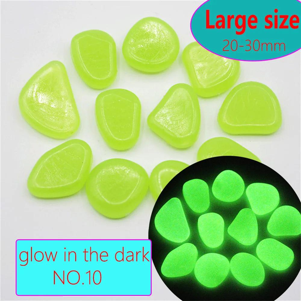 Luminous Glowing Aquarium Pebbles