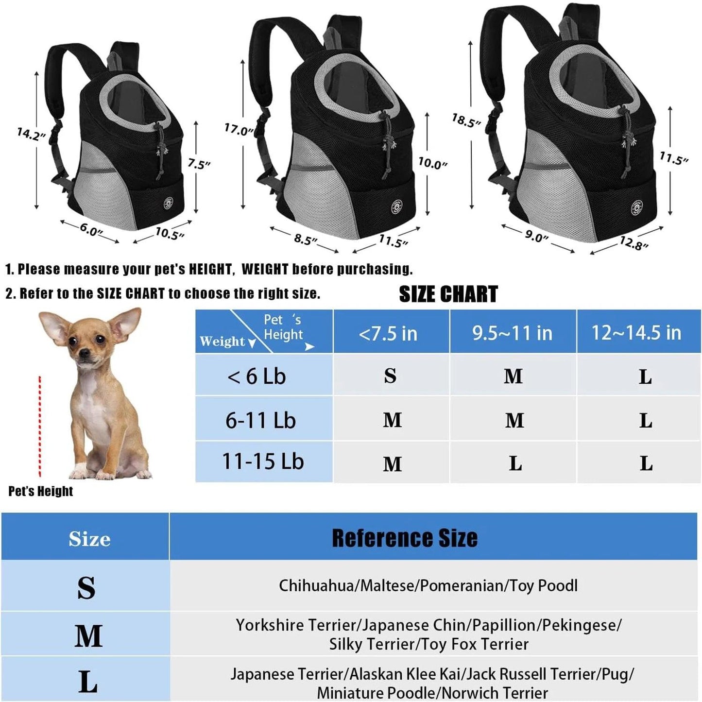 Adventure Pet Carrier Backpack