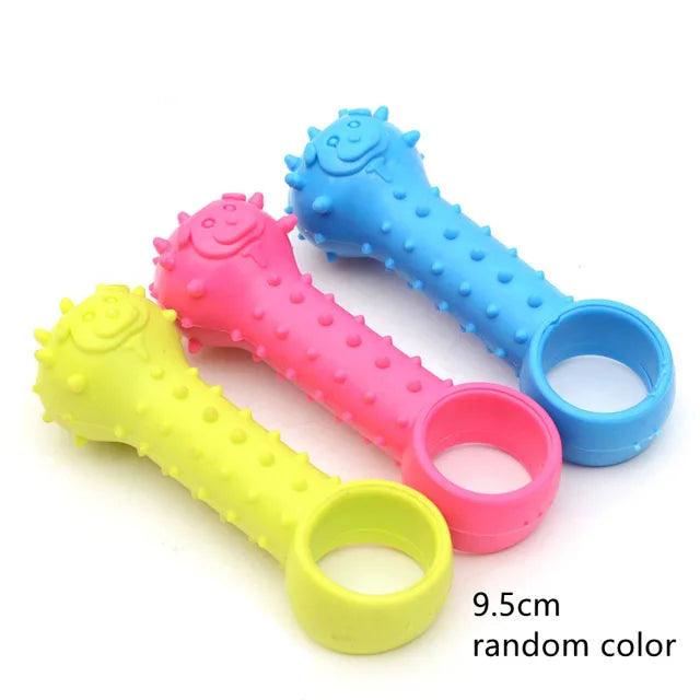 Rubber Pacifier Dog Toy